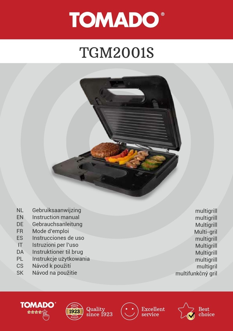 tomado TGM2001S User manual tomado TGM2001S User manual