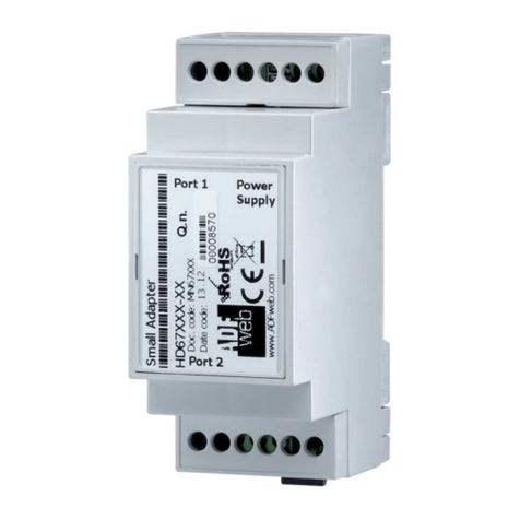 ADF Web HD67B13-B2 user manual