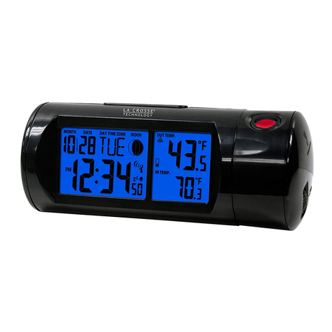 La Crosse Technology 616-143V2 Dimensions