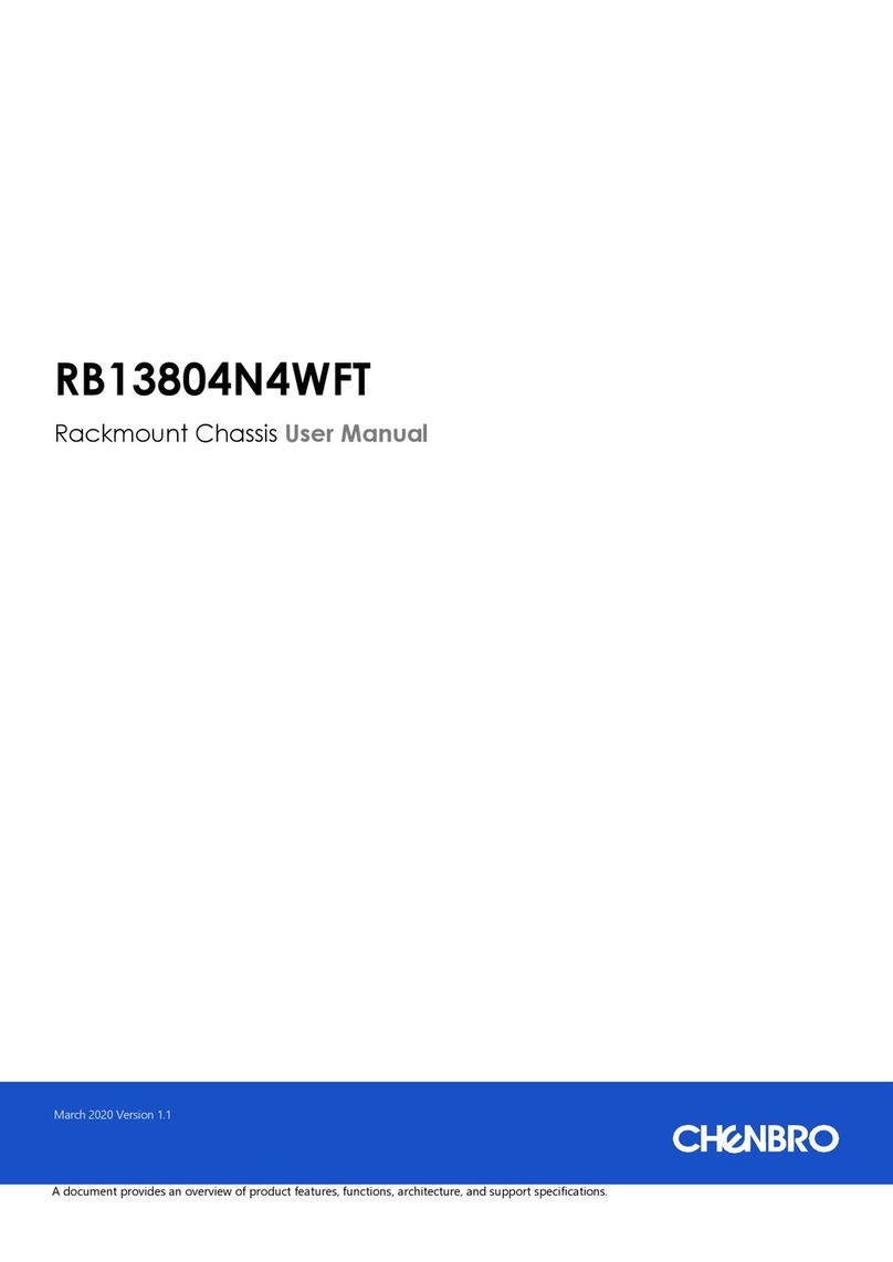 Chenbro RB13804N4WFT User manual