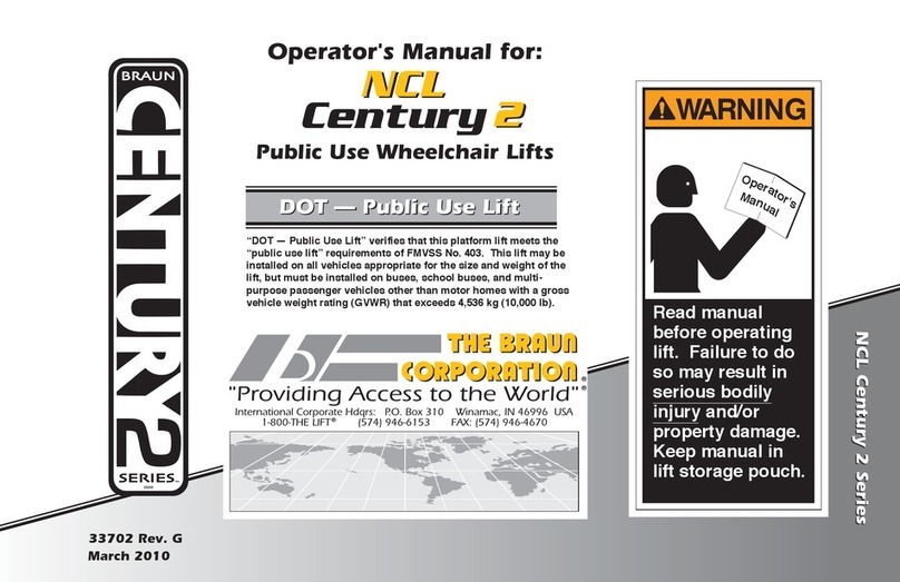 Braun NCL Century 2 Series User manual