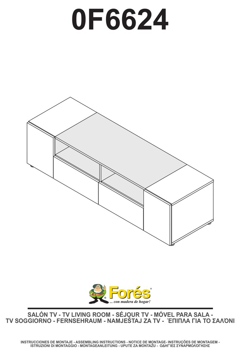 Fores 0F6624 Assembling instructions