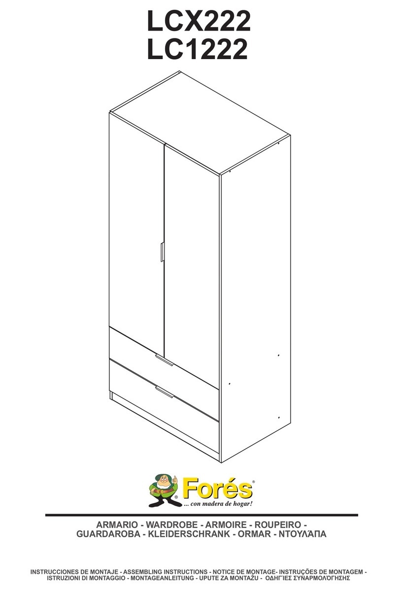 Fores LCX222 Installation guide