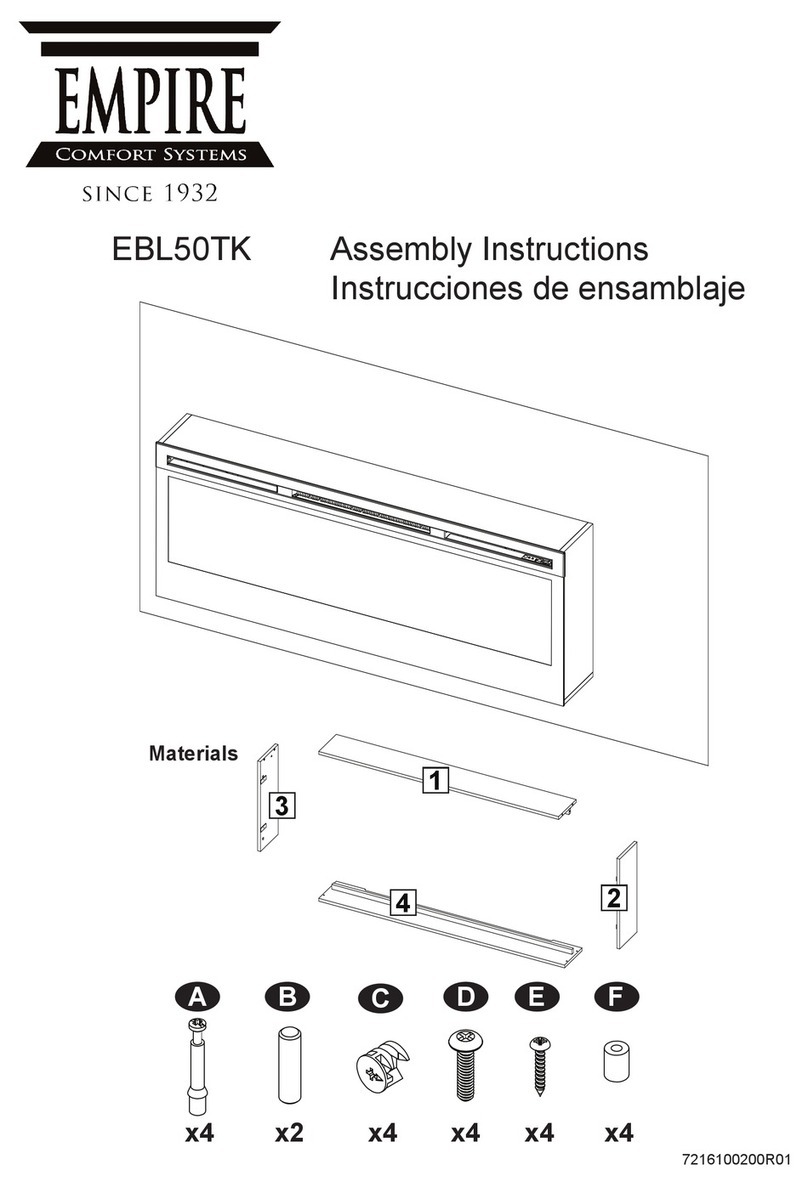 Empire Comfort Systems EBL50TK Assembly instructions