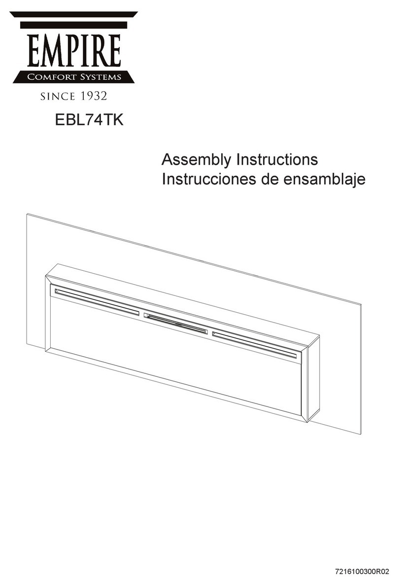 Empire Comfort Systems EBL74TK User manual Empire Comfort Systems EBL74TK User manual