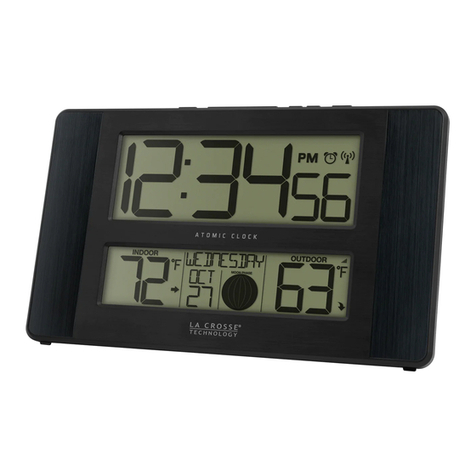 La Crosse Technology 513-1417BS Dimensions