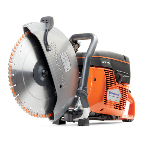 Husqvarna K 770 Operator's manual