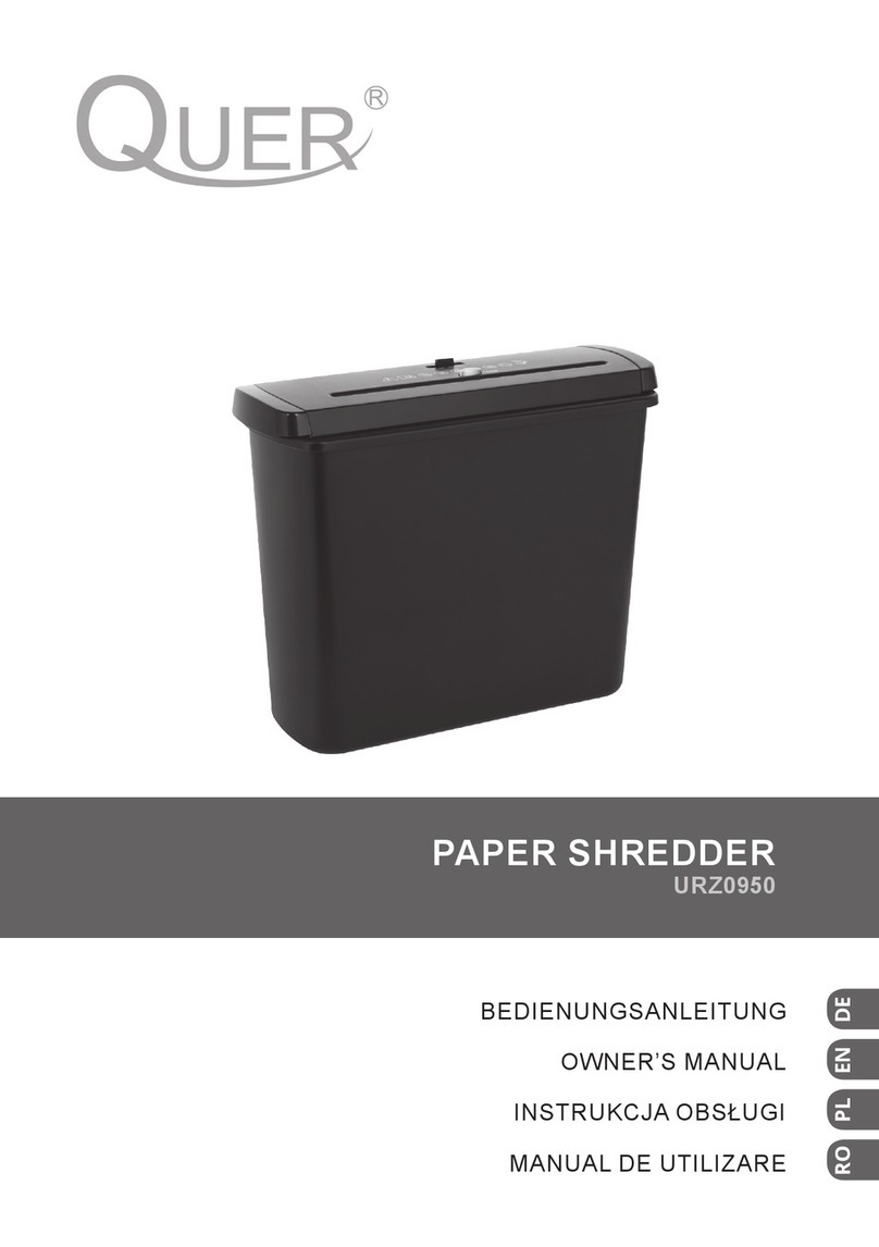 Quer URZ0950 owner's manual