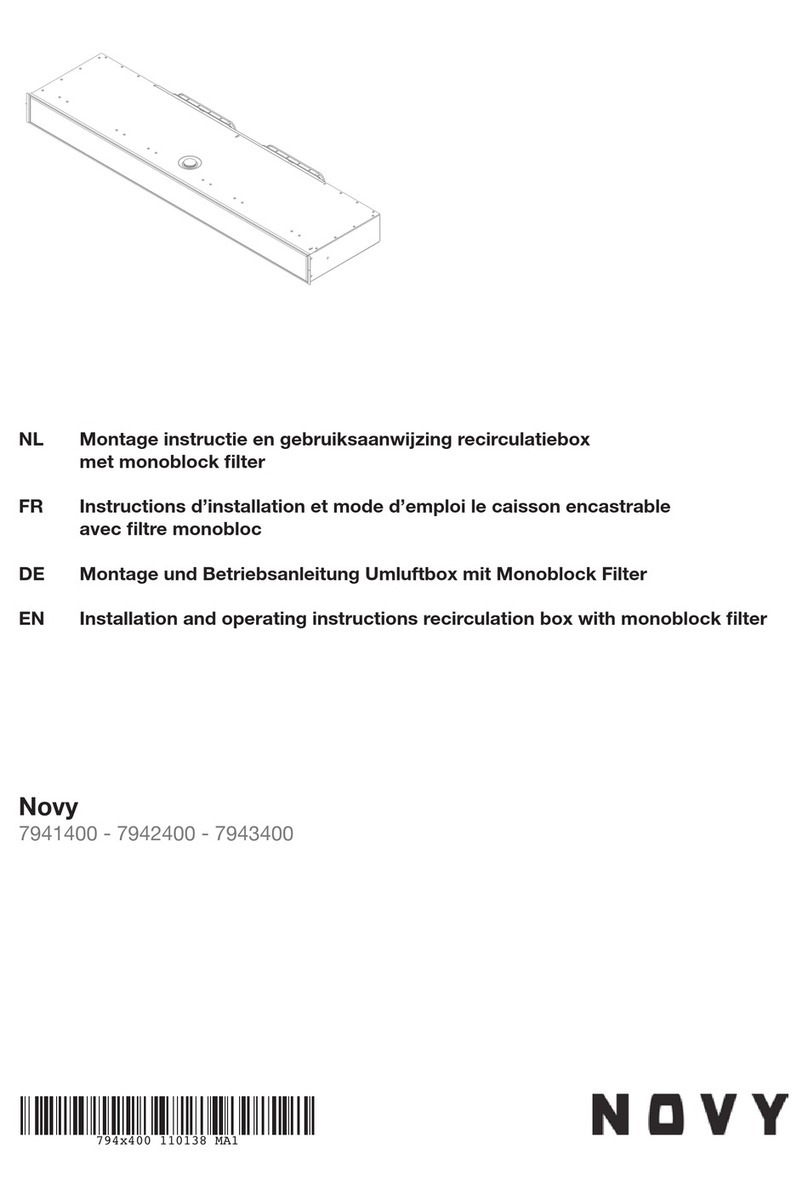 Novy novy 7941400 Installation and operating instructions