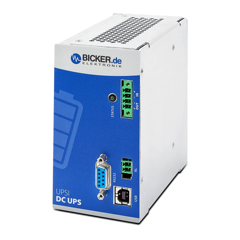 Bicker Elektronik UPSI-1208DP2 user manual