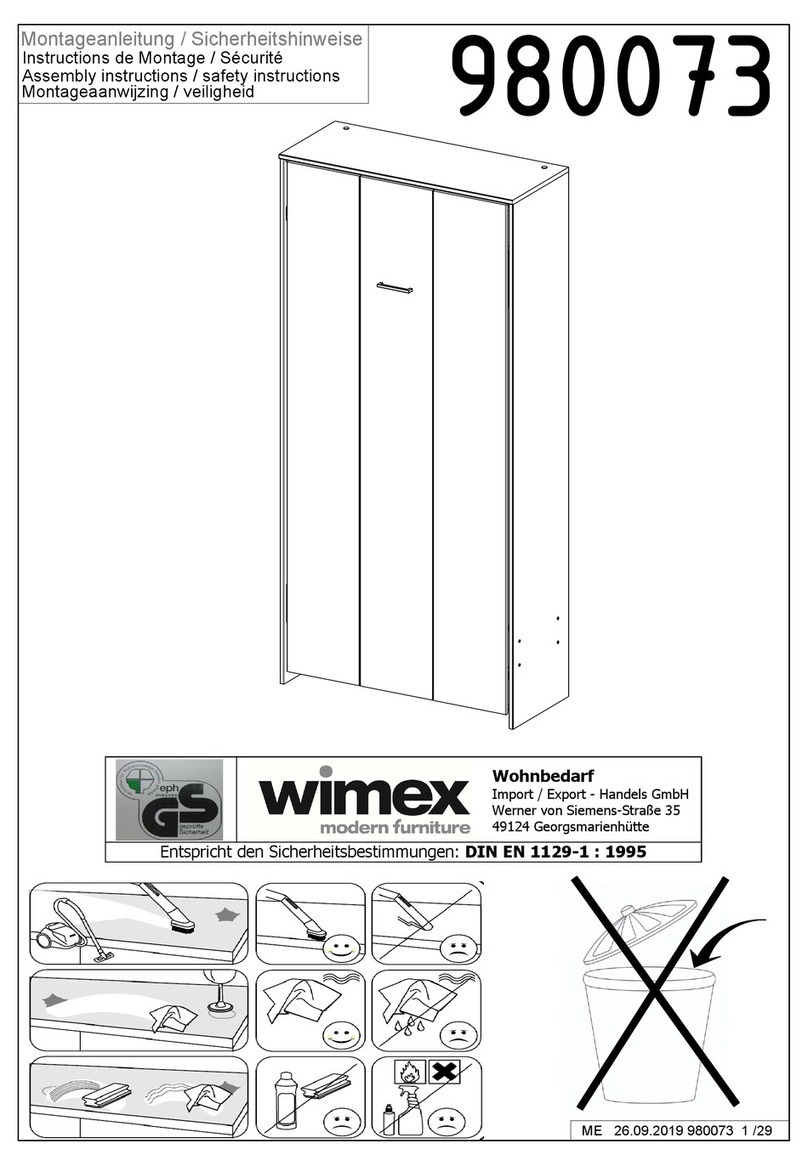 wimex 980073 Assembly instructions