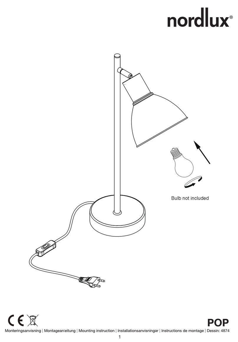 nordlux POP User guide nordlux POP User guide