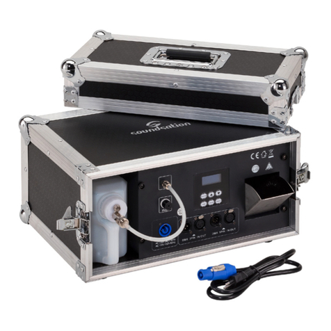 Sound Sation ZEPHIRO 1000ST HAZE User manual