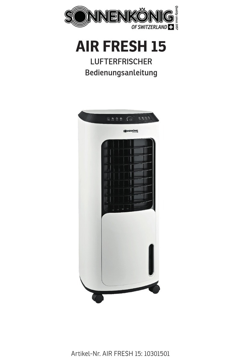 Sonnenkonig AIR FRESH 15 user manual