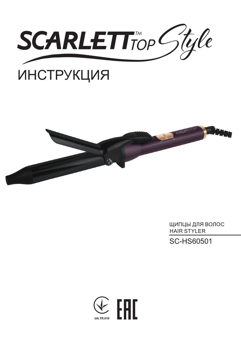 Scarlett Top Style SC-HS60501 instruction manual