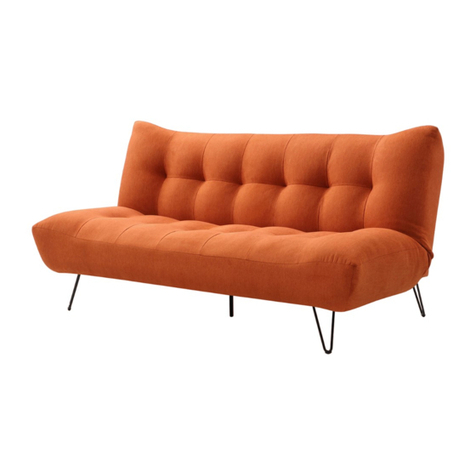 Kyoto LUX SOFA BED quick start guide