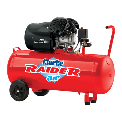 Clarke RAIDER 15/1050 Operation & maintenance instructions Clarke RAIDER 15/1050 Operation & maintenance instructions