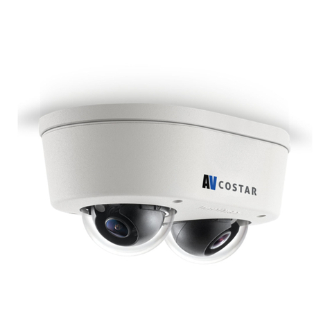 AV Costar ConteraIP MicroDome Duo LX installation manual