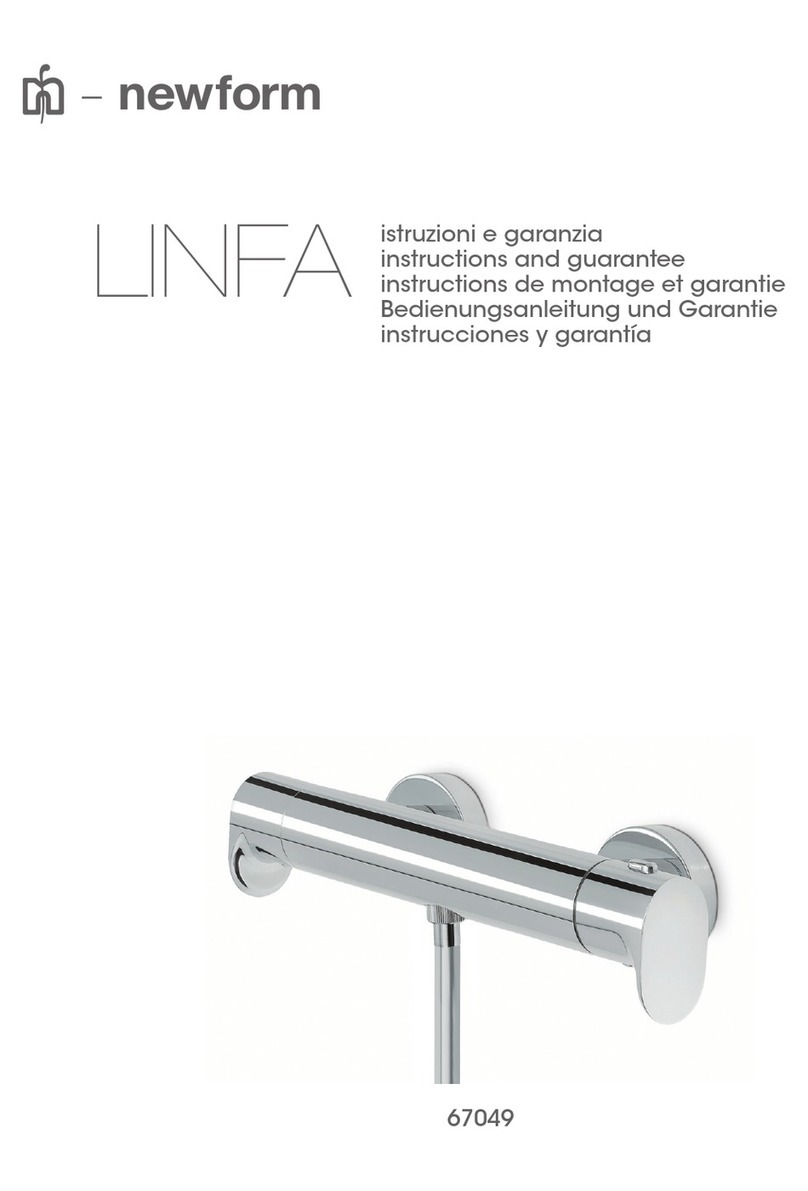newform LINFA 67049 Instructions and guarantee