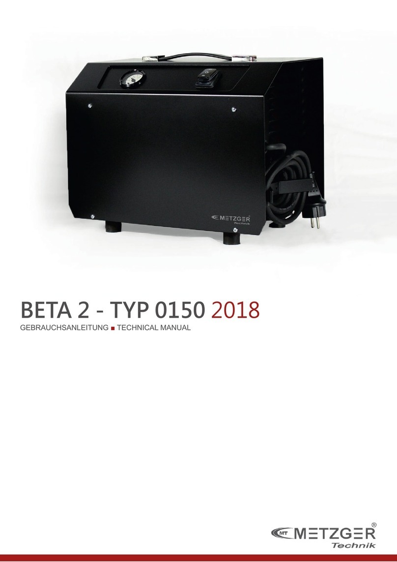 METZGER BETA 2 Technical manual