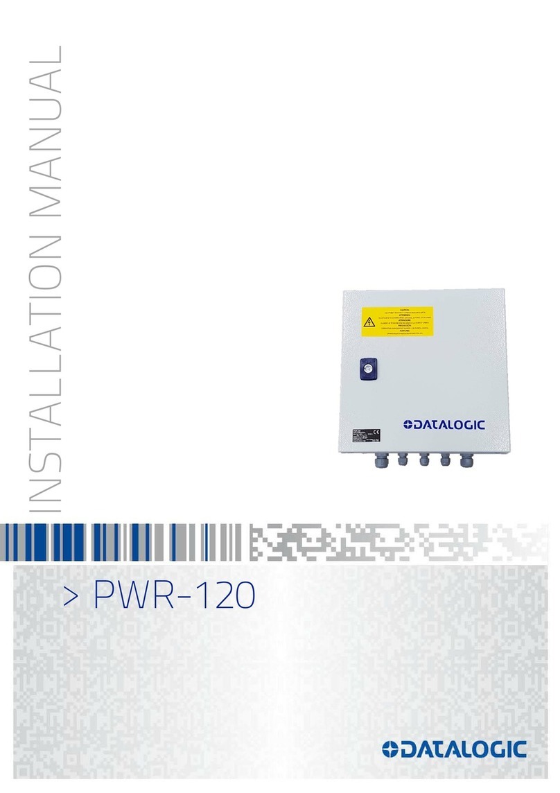 Datalogic PWR-120 User manual