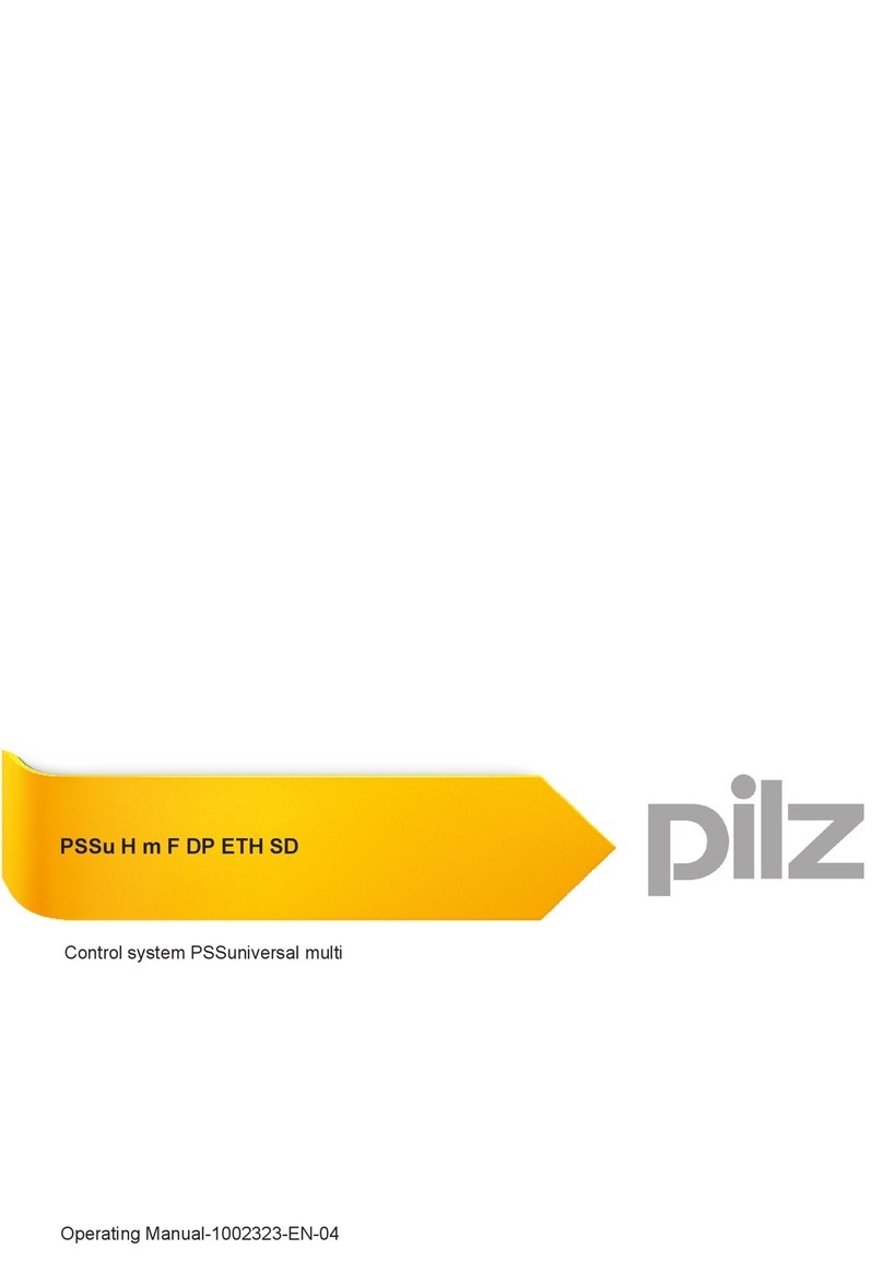 Pilz PSSuniversal multi PSSu H m F DP ETH SD operating manual
