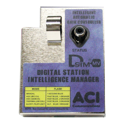 aci DSIM-MV User manual