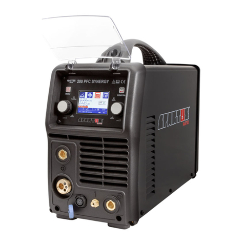 Spartus MasterMIG 200PFC Synergy User manual