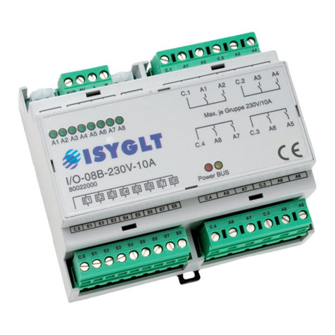 ISYGLT I/O-08B-230V-10A User manual