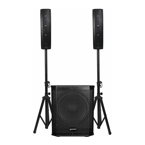 Gemini LRX-1204 User manual