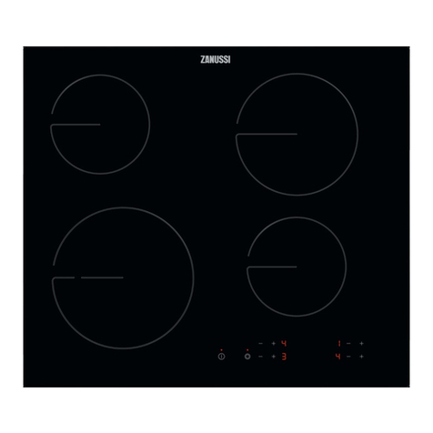 Zanussi ZHRN642K User manual