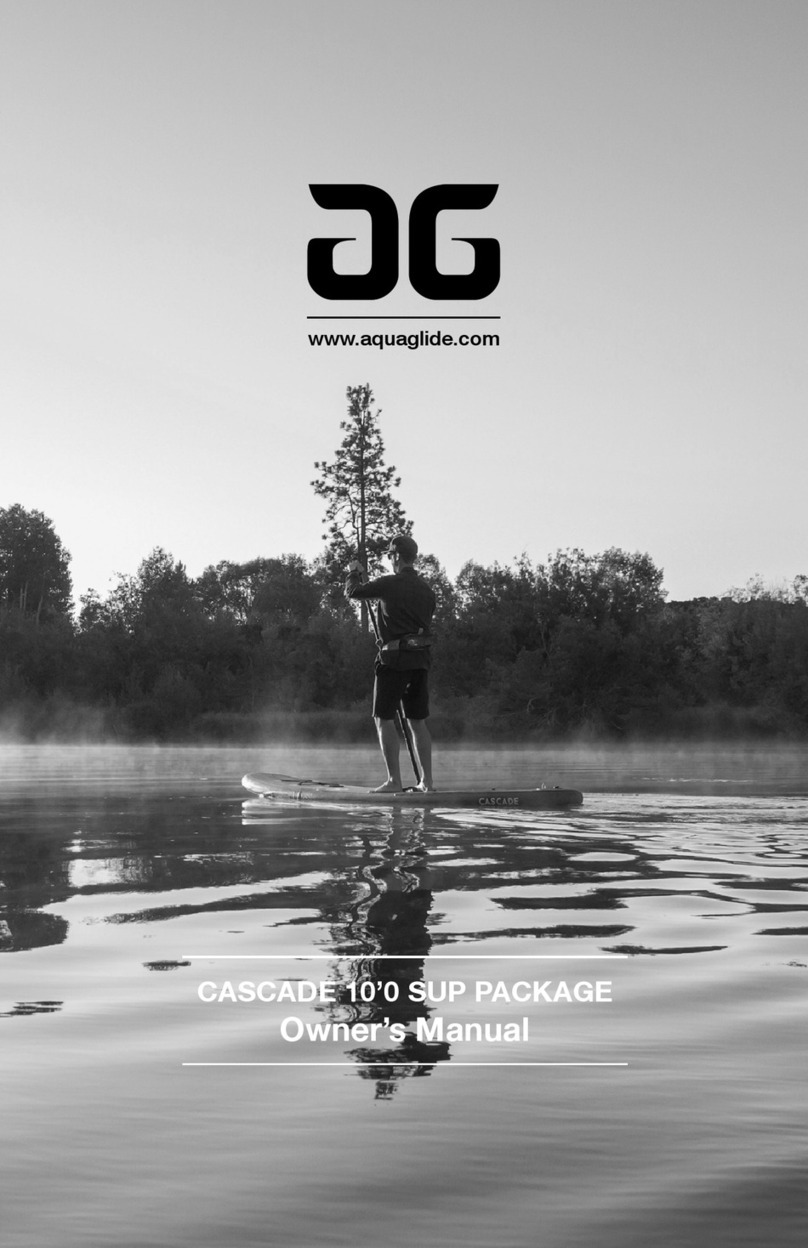Aquaglide CASCADE 10'0 User manual