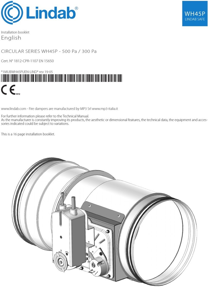 Lindab WH45P Installation booklet
