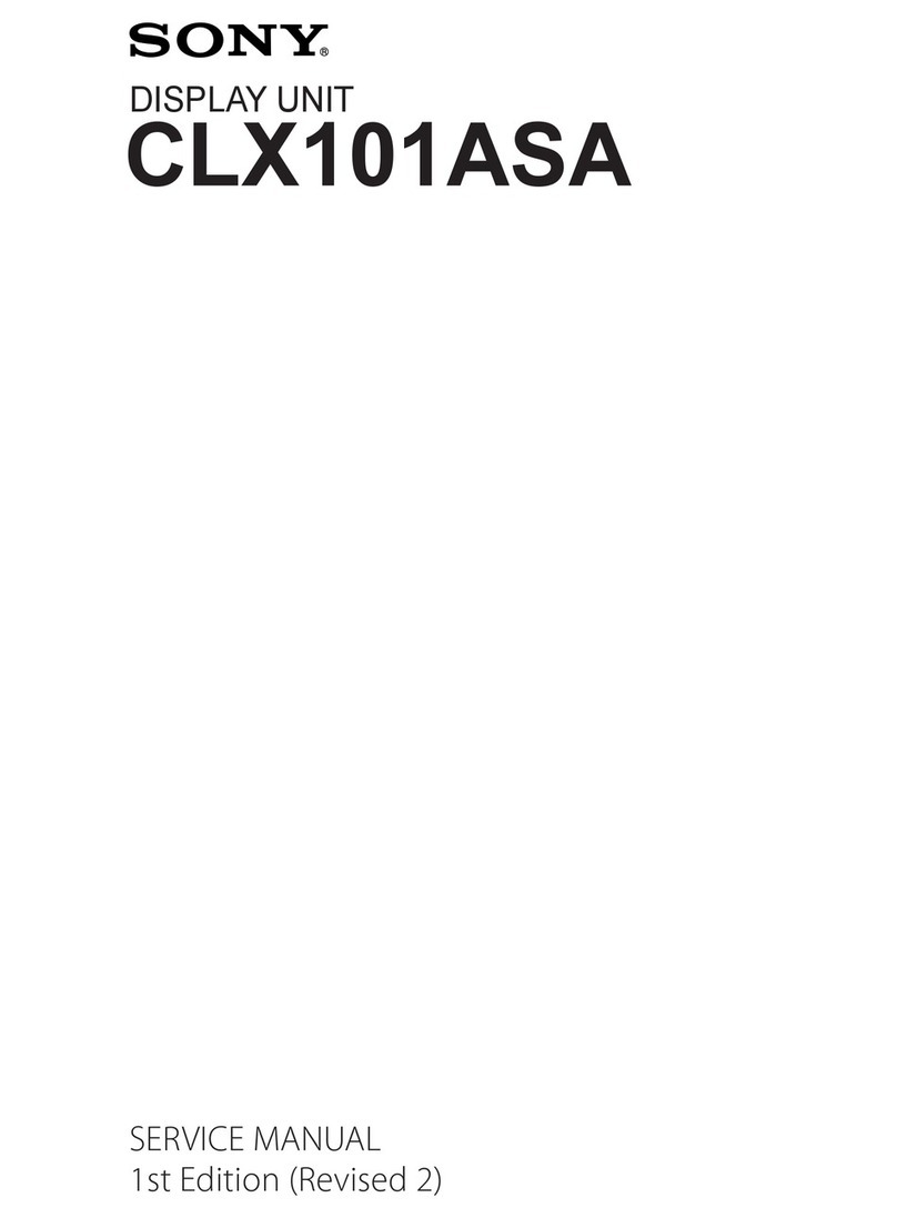 Sony CLX101ASA User manual