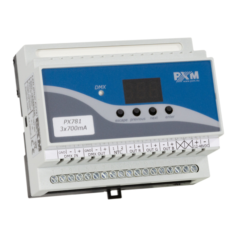 PXM PX781 User manual