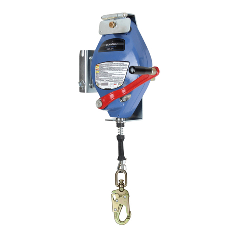 Falltech DuraTech 45' 3-Way Retrieval SRL-R Operator's manual