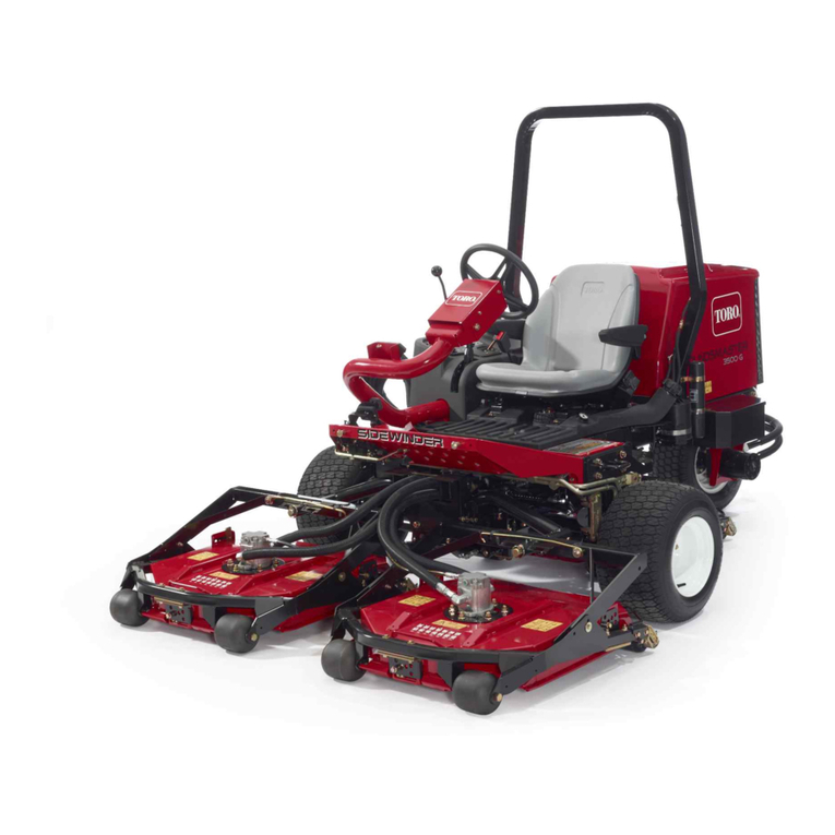 Toro Groundsmaster 3500-D User manual