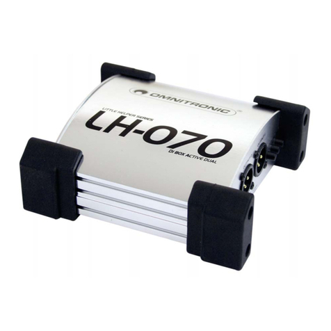 Omnitronic DI-Box aktiv DUAL LH-070 User manual Omnitronic DI-Box aktiv DUAL LH-070 User manual