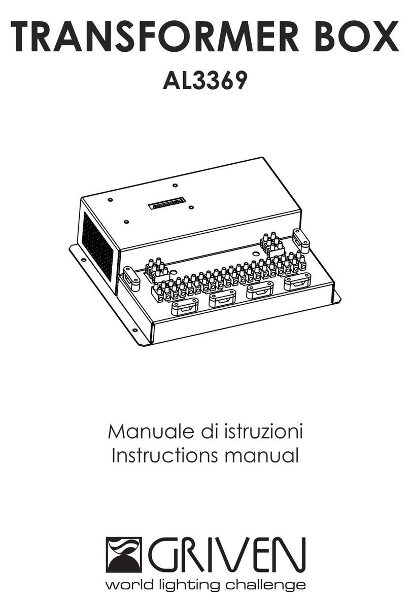 Griven AL3369 instruction manual