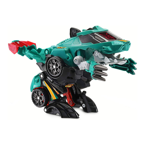 V-tech Switch & Go Velociraptor Racer Assembly Instructions