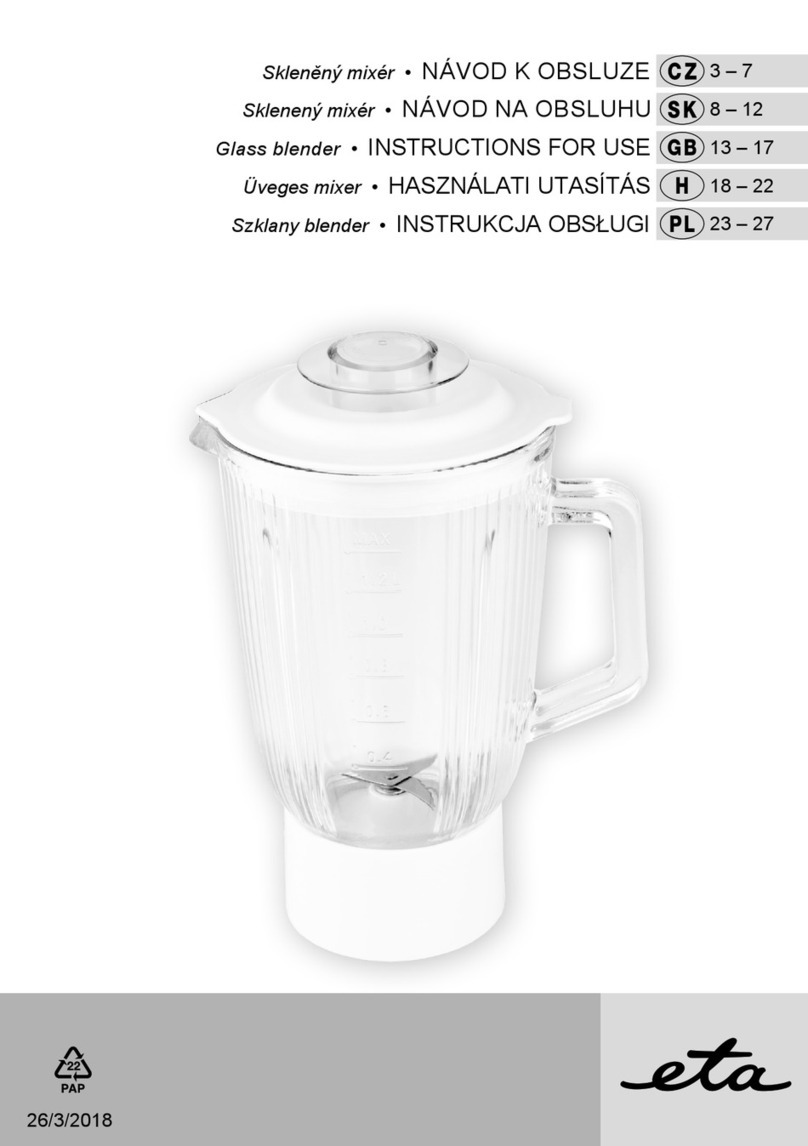 eta 002399000 User manual