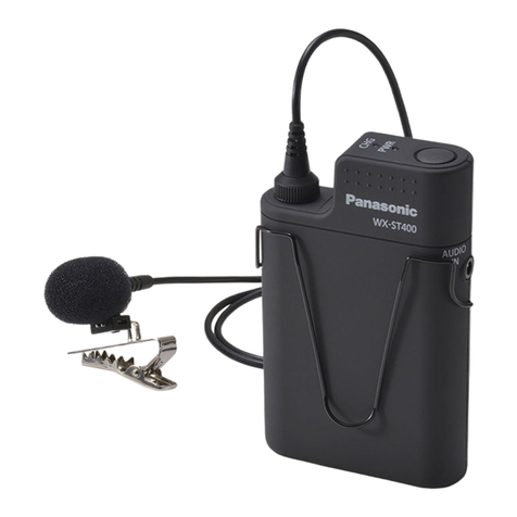Panasonic WX-ST400P User manual
