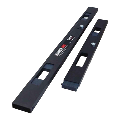 TREND HINGE/JIG User manual