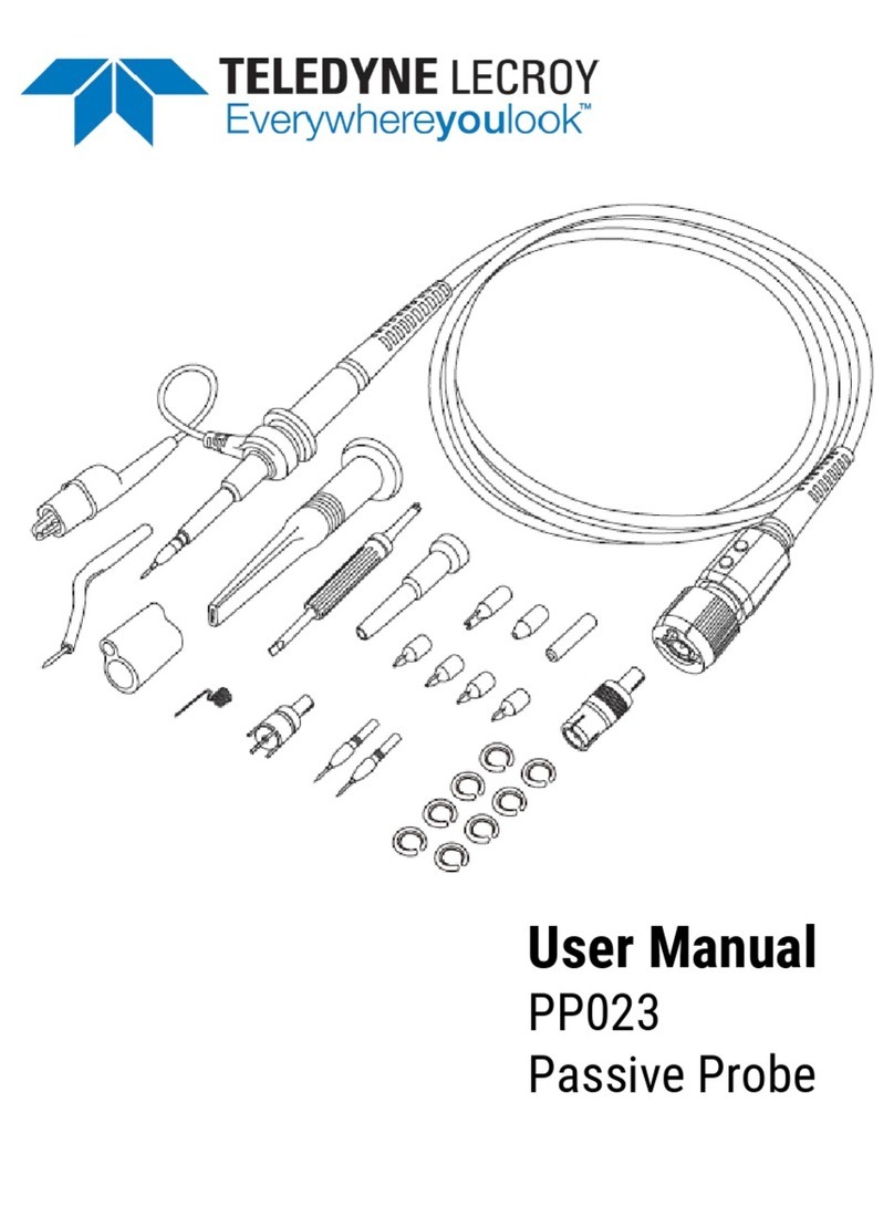 Teledyne Lecroy PP023 user manual