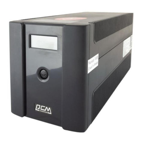 Powercom Line-Interactive 1025AP User manual