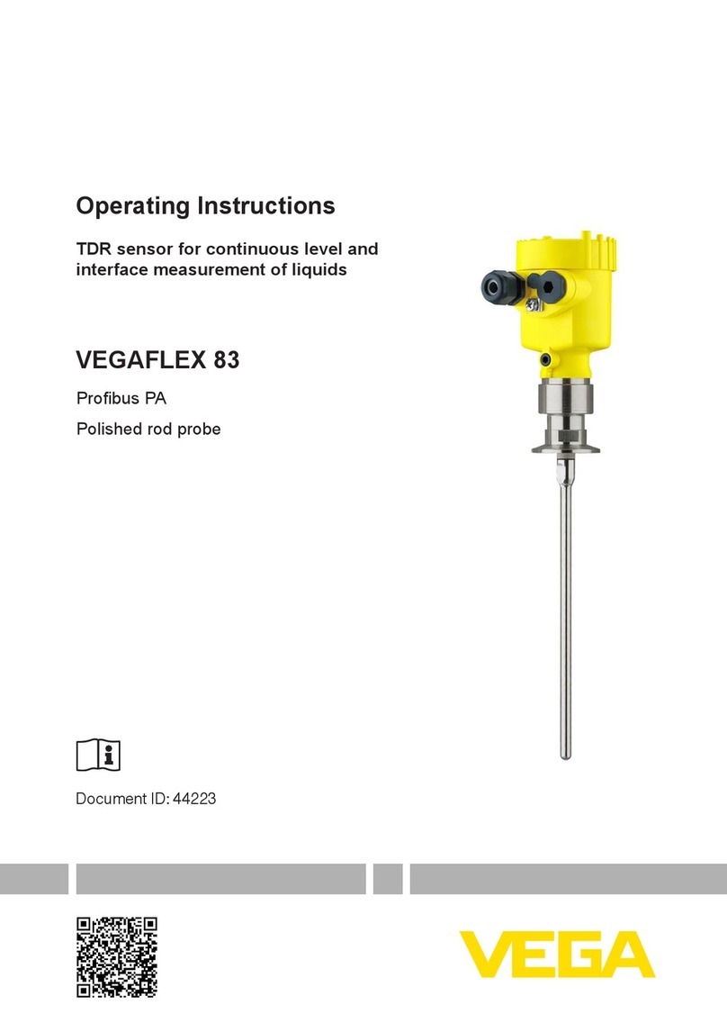 Vega vegaflex 83 User manual