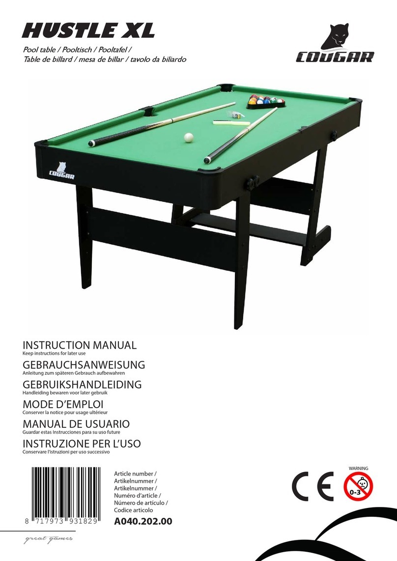 Pragma COUGAR HUSTLE XL instruction manual
