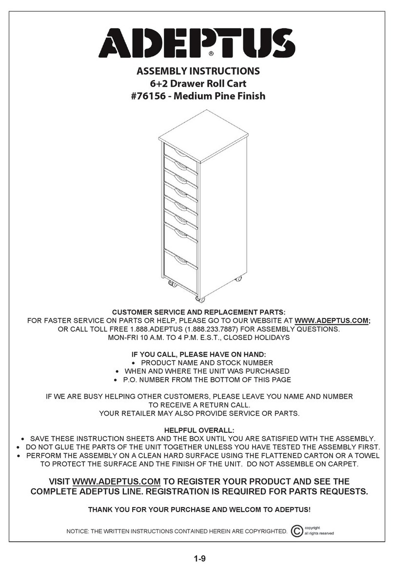 adeptus 76156 User manual