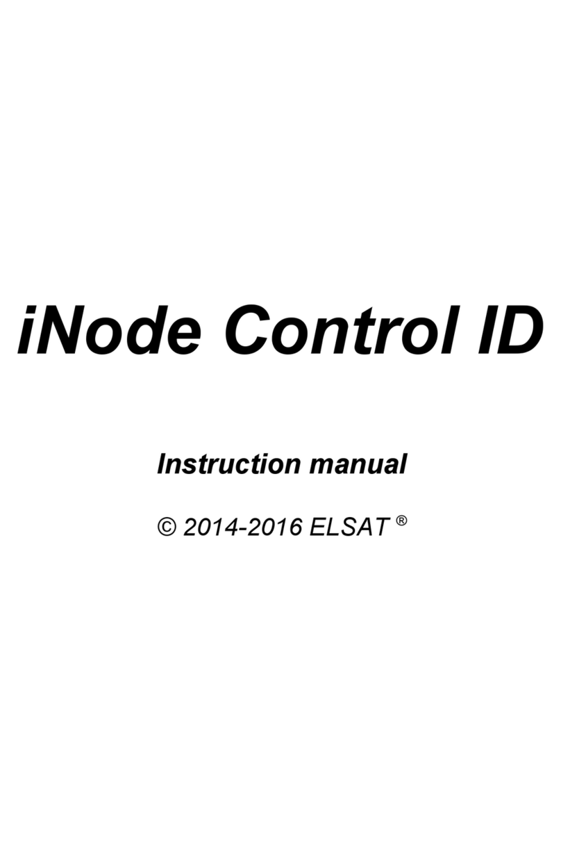 Elsat iNode Control ID instruction manual