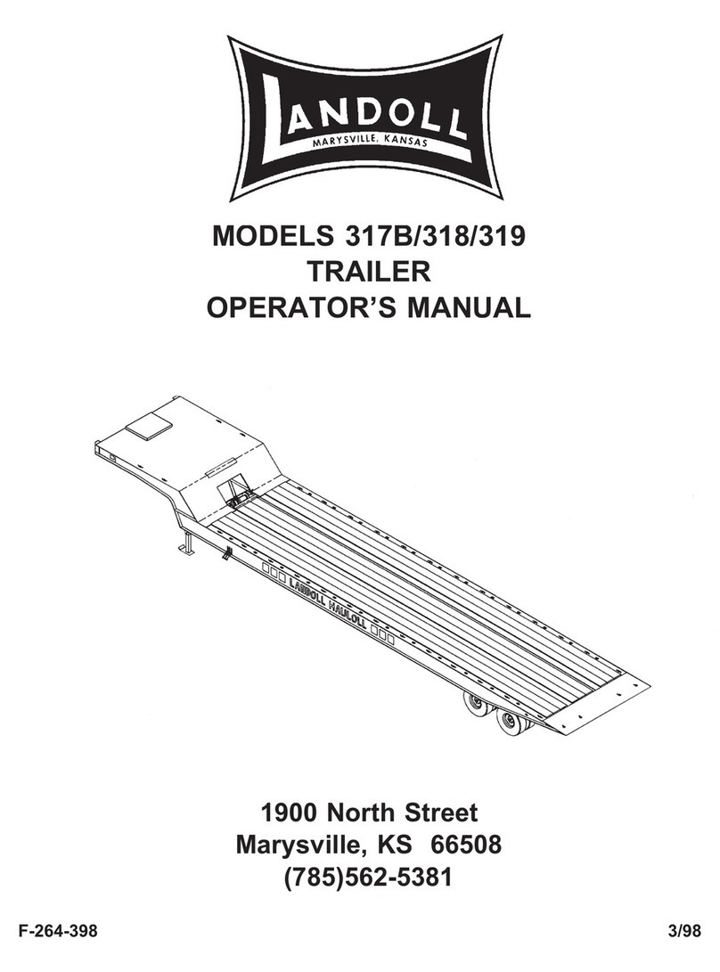 Landoll 317B Operator's manual